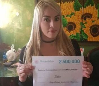 Lida es nuestra ganadora del mes de Abril
