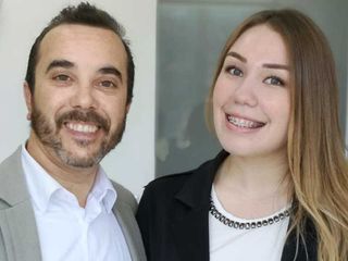 Nuestro médico, Dario Benavente y nuestra cosmetóloga Fernanda Córdova