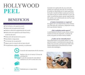 Hollywood Peel, Muchos Beneficios en un sólo tratamiento