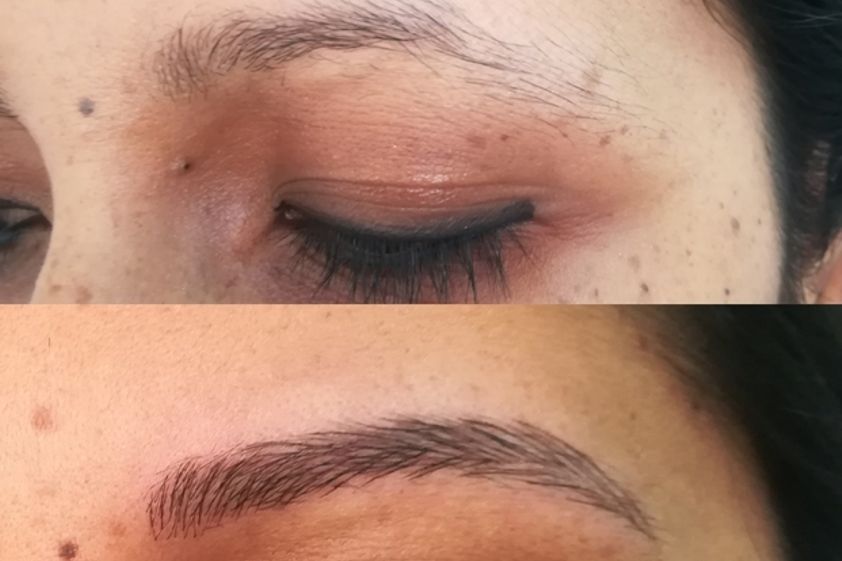 Microblading antes y después - 622096
