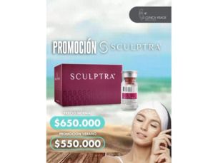 Promoción exclusiva Verano 🏖️- Sculptra por $550.000