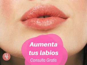 Relleno de labios con acido hialuronico