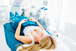 Paciente con presoterapia
