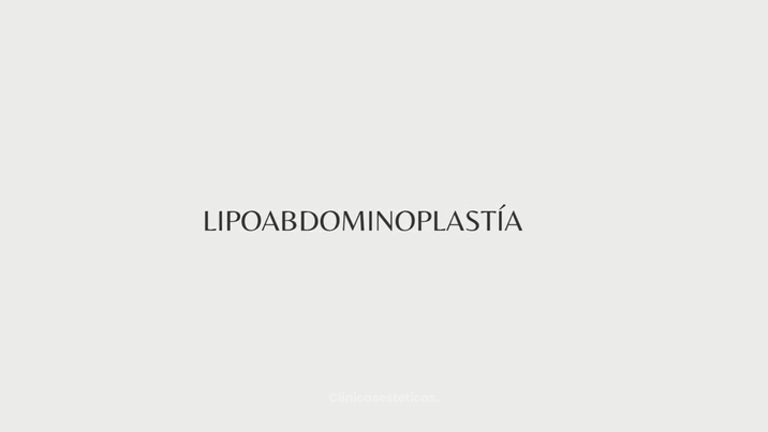 ¿Qué es una Lipoabdominoplastia?